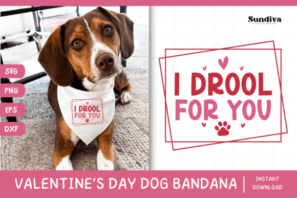 Cute Valentines Day Dog Bandana Quote 11