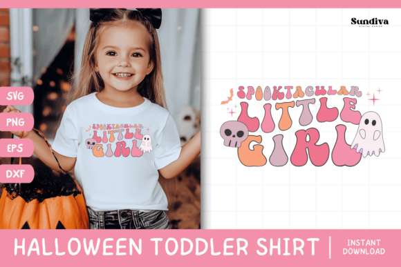 Funny Halloween Toddler Shirt SVG 10