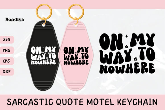 Funny Sarcastic Motel Keychain SVG 6