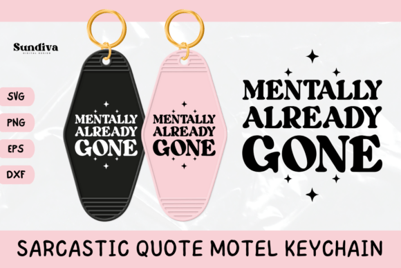 Funny Sarcastic Motel Keychain SVG 9