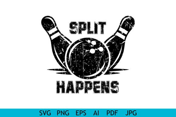 Split Happens Bowling Design