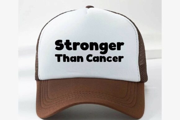 Stronger Than Cancer Svg