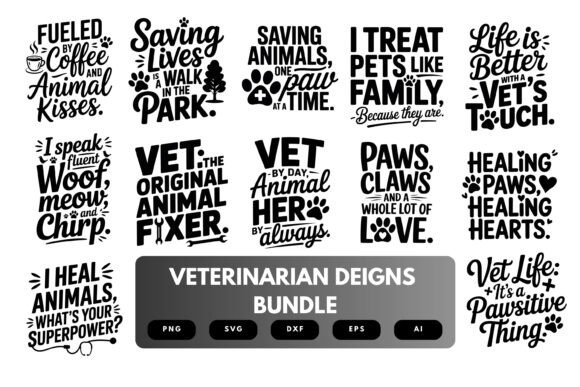 Veterinarian SVG Bundle Review