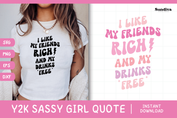 Y2K Sassy Girl Baby Tee Quote 12
